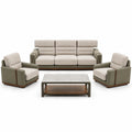 Conjunto de Muebles de Poliuretano con Mesa de Mármol