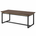Mesa de madera y metal 180x90x75 cm