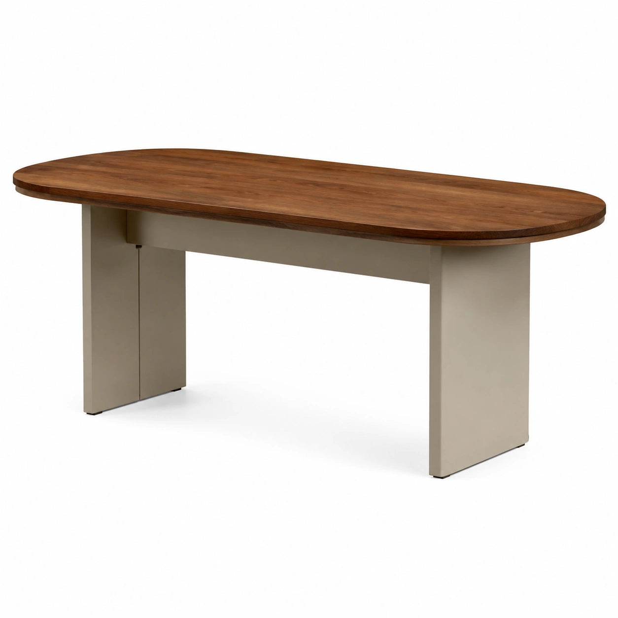 Mesa de Mármol con Base de Metal Detalles Dorados 180x90x75 cm